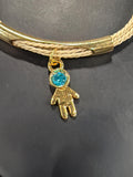 Handmade Capim Dourado Golden Grass Bracelet  Boy Pendant Jewelry, Palha de Buriti, Lightweight & Adjustable